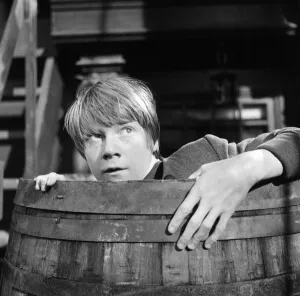 Character Prints: Actor Michael Newport, 16, is playing the part of Jim Hawkins in a new BBC production of