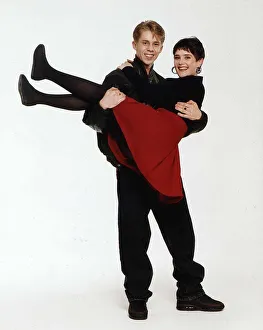 Actor Nick Cochrane and his new girlfriend Judy Brook in Coronation Street