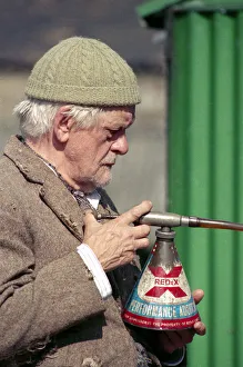 Actor Bill Owen who plays Compo Simmonite in the BBC situation comedy series Last of