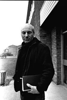 Actor Patrick Stewart who is in the North East appearing in the Royal Shakespeare