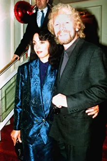 Actor Paul Nicholas with his wife at the Ivor Novello Awards in London dbase MSI