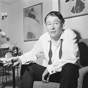 Actor Peter O Toole seen here in interview with the Daily Mirrors Show Business