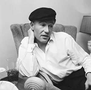 Reflective Prints: Actor Peter O Toole seen here in interview with the Daily Mirrors Show Business