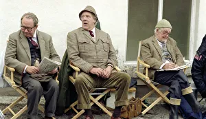 Actor Peter Sallis who plays Norman Clegg in the BBC situation comedy series Last of