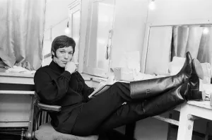 Actor Richard Chamberlain who is playing Hamlet at the Birmingham Repertory Theatre