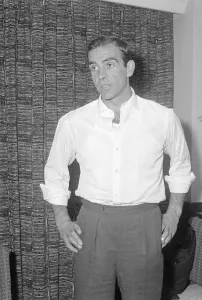 Actor Sean Connery seen here at a London hotel. 27th November 1962