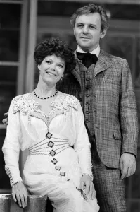 00948 Prints: Actor Sir Anthony Hopkins with Actress Samantha Eggar in a scene from Arthur