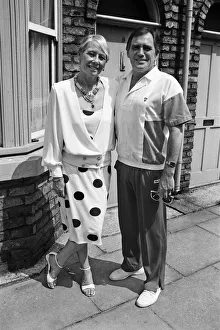 Actor Bill Tarmey (Jack Duckworth) is welcomed back to Granada TVs