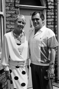 Actor Bill Tarmey (Jack Duckworth) is welcomed back to Granada TVs