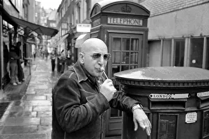 Actor: Telly Savalas (Kojak the Brooklyn cop on T. V. ) is in London for a few days to film