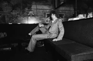 Actor Tom Baker pictured after he announced he was leaving the Doctor Who series