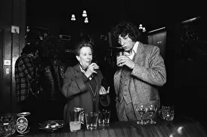 01043 Prints: Actor Tom Baker pictured after he announced he was leaving the Doctor Who series