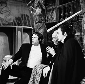 Actor William Hartnell - the first Doctor - pictured during rehearsals at Television