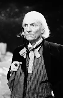 Actor William Hartnell - the first Doctor - pictured during rehearsals at Television
