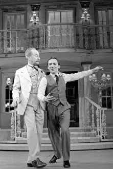 Actors Frank Thornton (l) as Sir John Tremayne & Robert Lindsay as Bill
