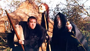 Actors Ian Douglas, left, and Gary Cordingley, who will thrill their audience at a camp