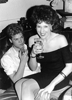 Actress Anita Dobson is one of the judges of a Page Three Fella competition