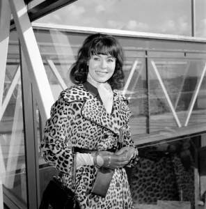 Actress Anne Heywood, arrived at Heathrow Airport today from Geneva