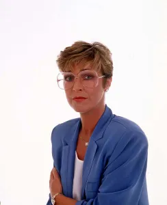 Actress Anne Kirkbride January 1999 who plays the character Deirdre Rachid in