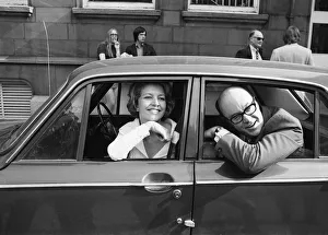 Actress Anne Reid marries Peter Eckersley at Jacksons Row Registry Office