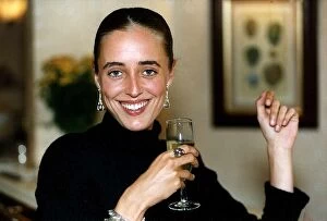 Images Dated 14th September 1992: Actress Antonia De Sancha, mistress of Heritage Minister David Mellor