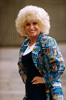 01489 Prints: Actress Barbara Windsor, who is in Newcastle to film the Tyne Tees series