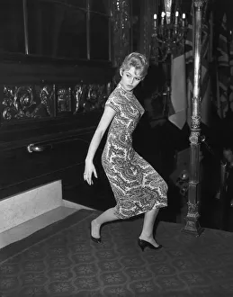 Screen Icon Prints: Actress Brigitte Bardot at the Empire Cinema in Leicester Square for rehearsals of