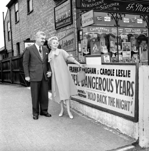 Actress Carole Leslie seen here visiting her home town. Our Picture Shows