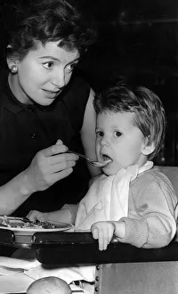 00141 Prints: Actress Deborah Kerr arrived at Southampton tonight with her husband