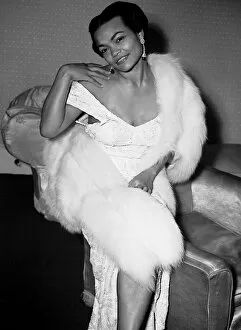 Images Dated 22nd November 2011: Actress Eartha Kitt in London 30th September 1951
