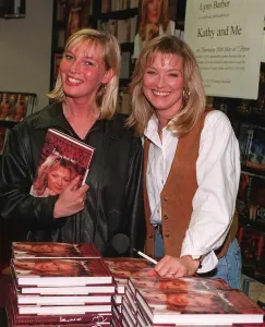 Actress Gillian Taylforth With Helen At Her Book Launch At Waterstones Charing Cross