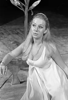 Actress Helen Mirren as Cressida, in a scene from Troilus and Cressida