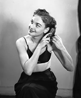 Actress Jacqueline Hill who played the Doctor Who companion Barbara 1953