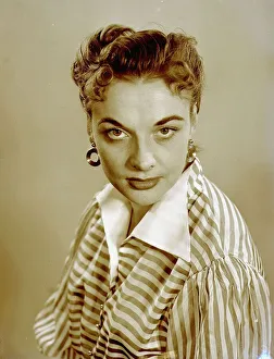 Actress Jacqueline Hill who played the Doctor Who companion Barbara