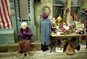 Actress Jean Alexander who plays Auntie Wainwright in the BBC situation comedy series