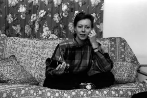 Actress Jenny Agutter during an interview about her forthcoming photography exhibition