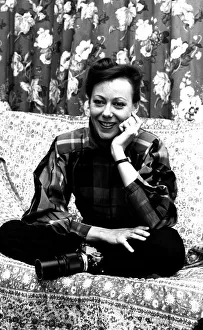 Actress Jenny Agutter during an interview about her forthcoming photography exhibition
