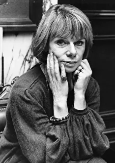 Play Prints: Actress Jill Bennett pictured at the Theatre Royal in Newcastle where she appears in