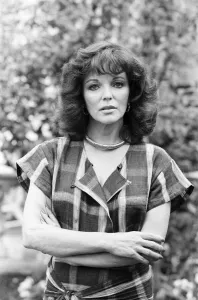 Actress Joan Collins. 6th May 1983