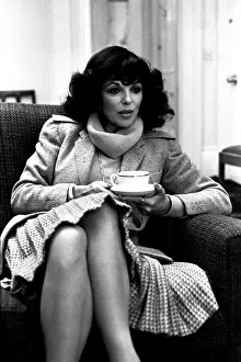00454 Prints: Actress Joan Collins in Newcastle on 27th February 1980 to promote her latest film