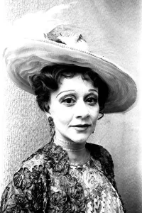 Actress Joan Plowright in costume for the play The Rules Of The Game