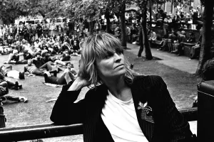 00478 Prints: Actress Julie Christie attends a Stop the War Games Rally at Eldon Square in Newcastle 13