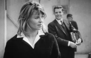 Actress Julie Christie during the shooting of her latest film Darling