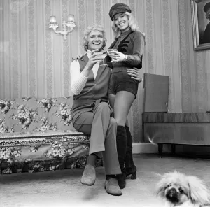 Engagement Prints: Actress Julie Goodyear and singer Jack Diamond have announced their engagement