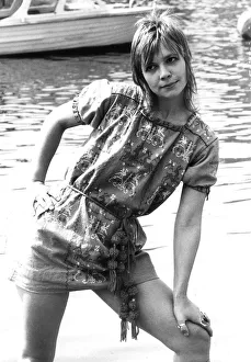Actress Katy Manning 1970 Played Doctor Who Companion Jo Grant