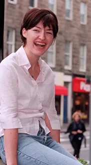 Actress Kelly MacDonald at the Edinburgh Film Festival 1998