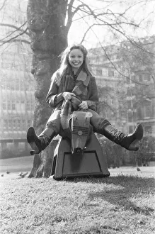 00284 Prints: Actress Lalla Ward who will join Dr Who in the long running TV series