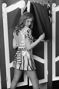 Actress Linda Hayden 1968 On location for the film Baby Love