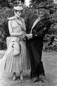 Kids Prints: Actress Lorraine Chase appears in the new series of Worzel Gummidge