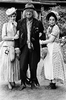 Actress Lorraine Chase (left) appears in the new series of Worzel Gummidge